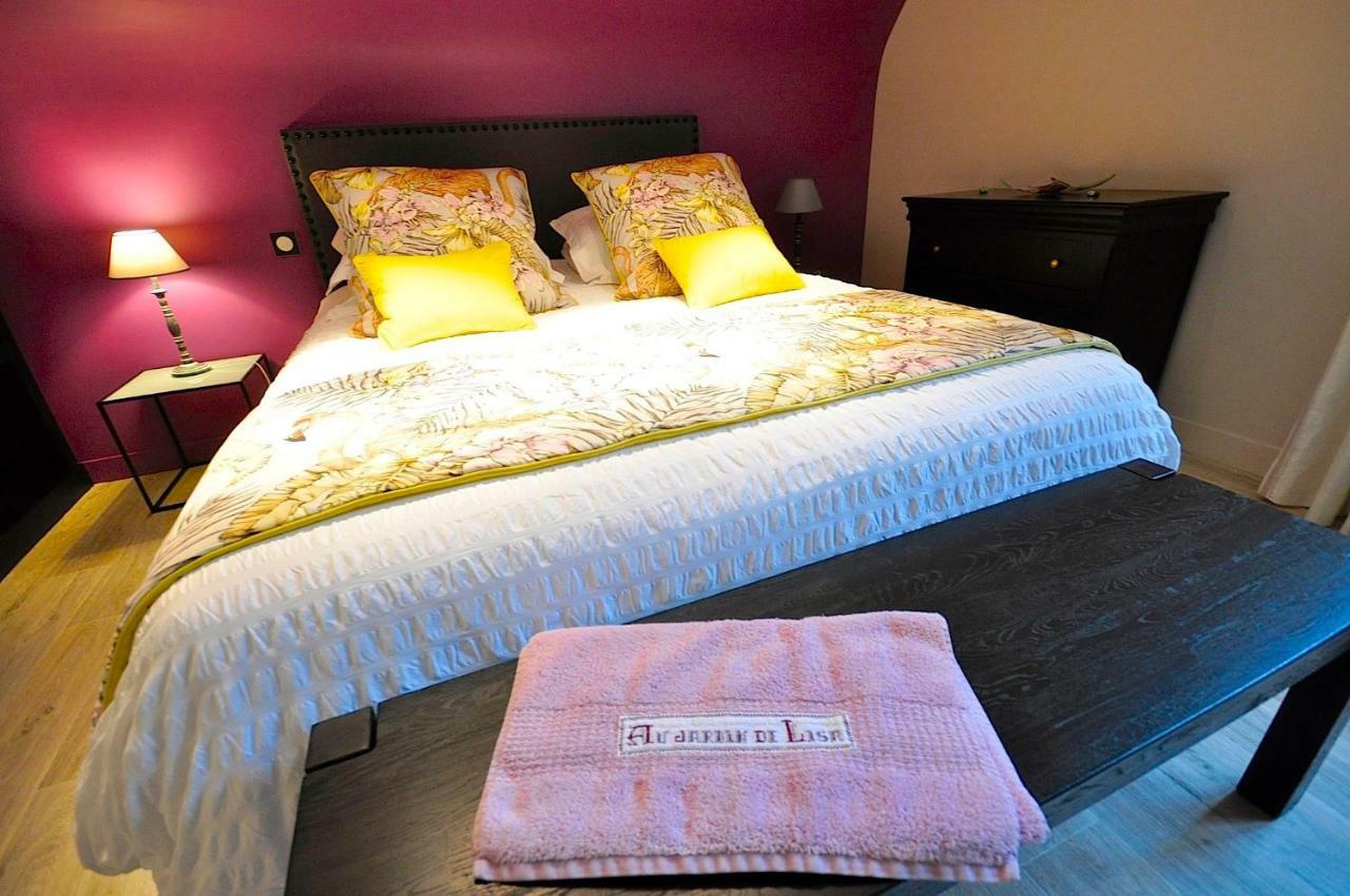 Bed and Breakfast Au Jardin De Lisa Cherreau Екстер'єр фото